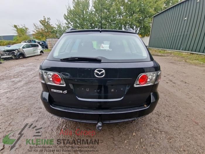 Mazda 6 Sportbreak 1.8i 16V Sloopvoertuig (2007, Zwart)