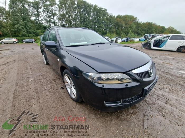 Mazda 6 Sportbreak 1.8i 16V Sloopvoertuig (2007, Zwart)