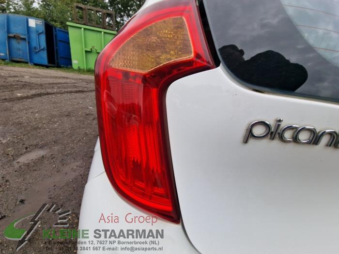 Kia Picanto 1.2 16V Sloopvoertuig (2013, Wit)