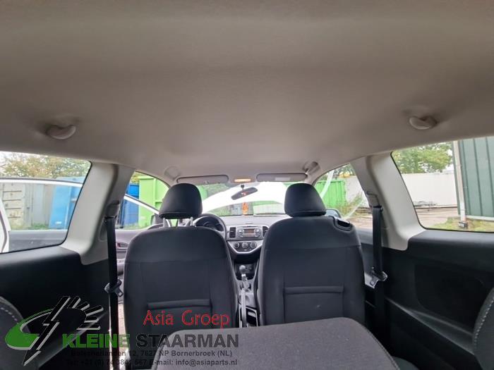 Kia Picanto 1.2 16V Sloopvoertuig (2013, Wit)