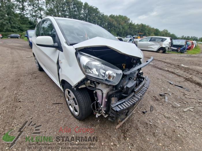 Kia Picanto 1.2 16V Sloopvoertuig (2013, Wit)