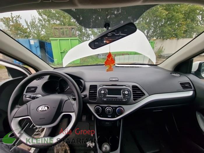 Kia Picanto 1.2 16V Sloopvoertuig (2013, Wit)