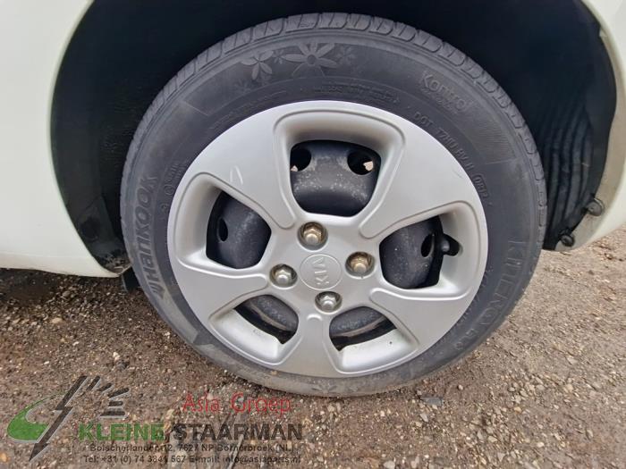 Kia Picanto 1.2 16V Sloopvoertuig (2013, Wit)