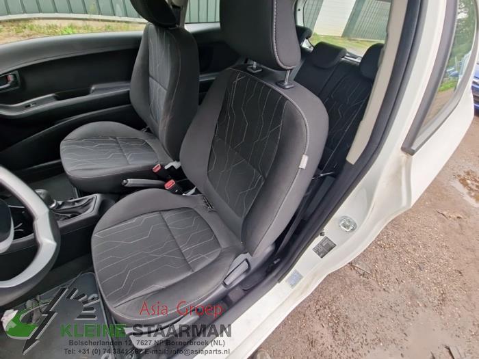 Kia Picanto 1.2 16V Sloopvoertuig (2013, Wit)