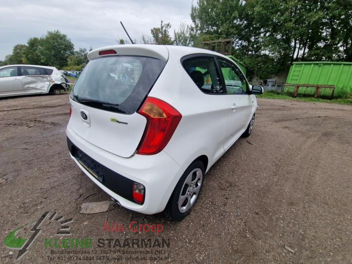 Kia Picanto 1.2 16V Sloopvoertuig (2013, Wit)