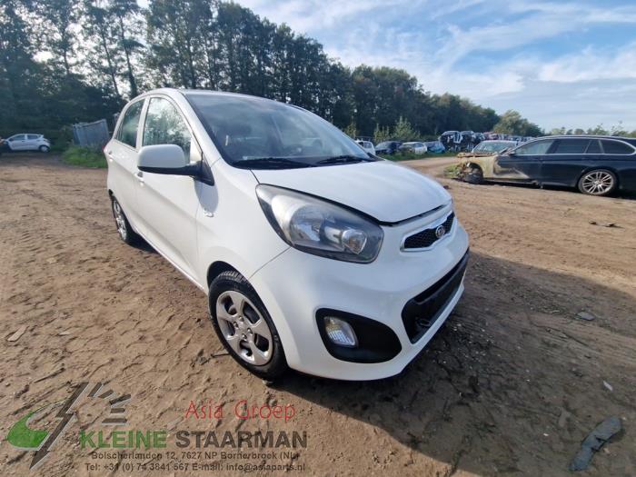 Kia Picanto 1.0 12V Sloopvoertuig (2012, Wit)