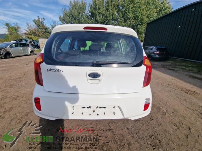 Kia Picanto 1.0 12V Sloopvoertuig (2012, Wit)