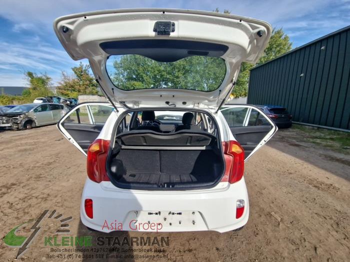 Kia Picanto 1.0 12V Sloopvoertuig (2012, Wit)