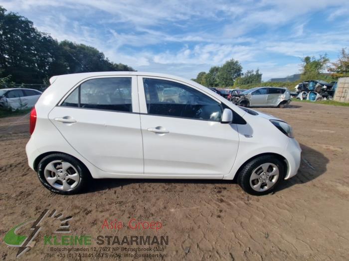 Kia Picanto 1.0 12V Sloopvoertuig (2012, Wit)