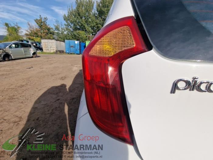 Kia Picanto 1.0 12V Sloopvoertuig (2012, Wit)