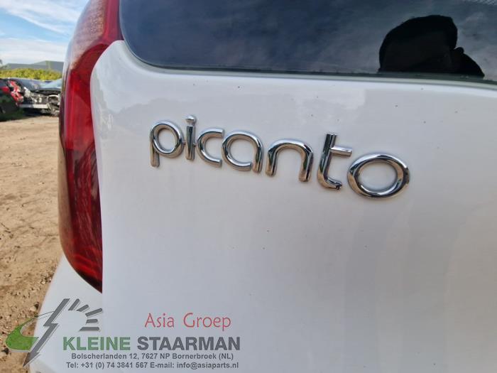 Kia Picanto 1.0 12V Sloopvoertuig (2012, Wit)