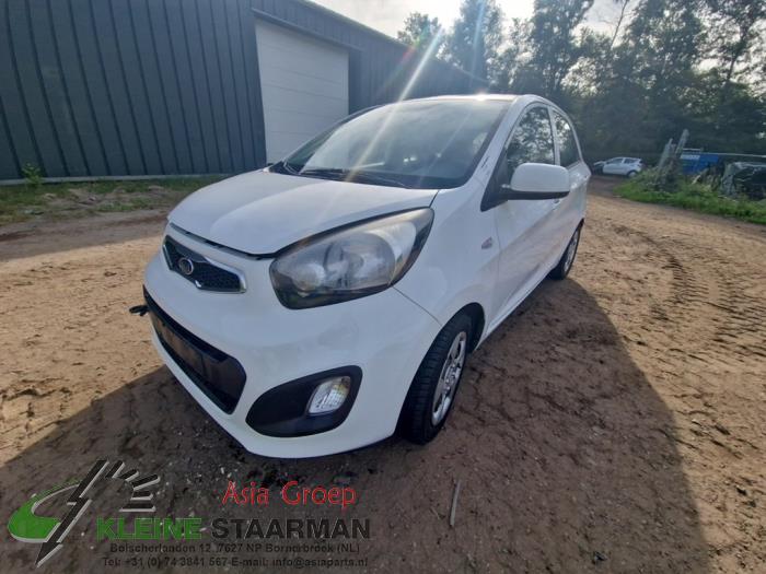 Kia Picanto 1.0 12V Sloopvoertuig (2012, Wit)