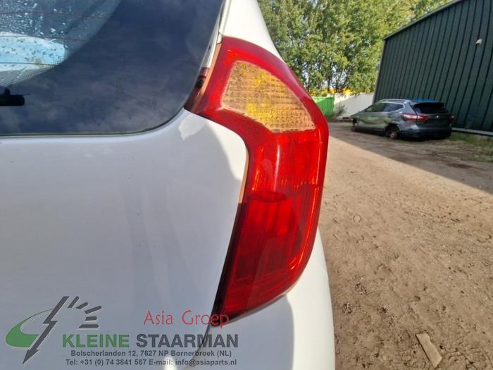 Kia Picanto 1.0 12V Sloopvoertuig (2012, Wit)