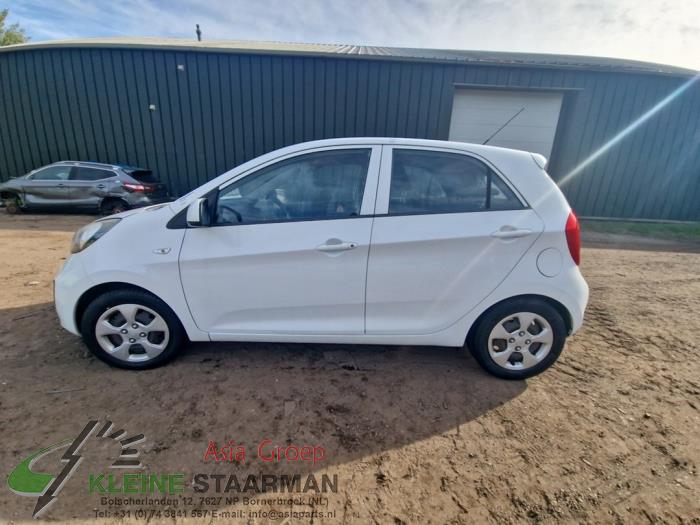 Kia Picanto 1.0 12V Sloopvoertuig (2012, Wit)
