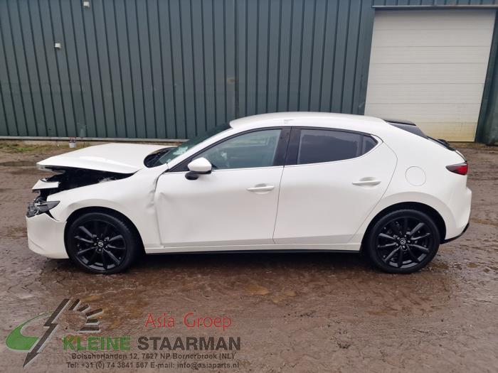Mazda 3 Sport 2.0 SkyActiv-X M Hybrid 16V Sloopvoertuig (2021, Wit)
