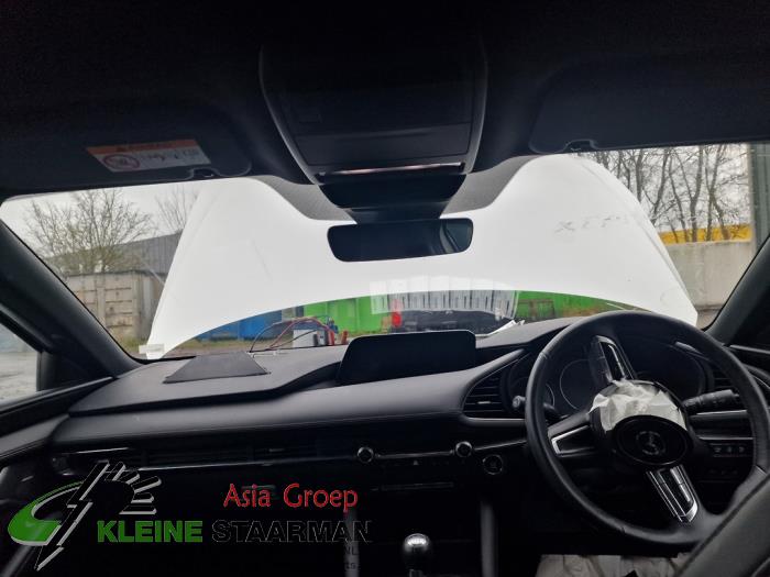 Mazda 3 Sport 2.0 SkyActiv-X M Hybrid 16V Sloopvoertuig (2021, Wit)