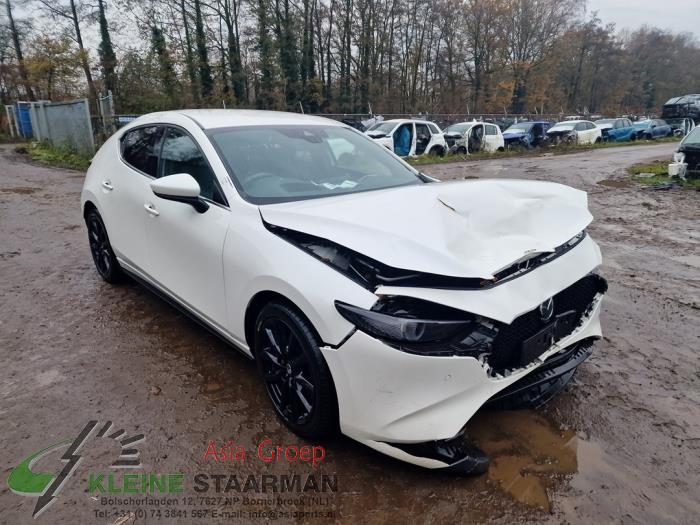 Mazda 3 Sport 2.0 SkyActiv-X M Hybrid 16V Sloopvoertuig (2021, Wit)