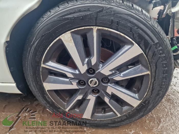 Nissan Micra 0.9 IG-T 12V Sloopvoertuig (2017, Wit)