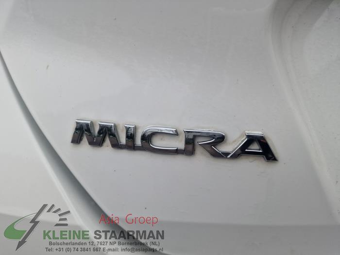 Nissan Micra 0.9 IG-T 12V Sloopvoertuig (2017, Wit)