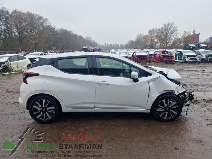 Nissan Micra 0.9 IG-T 12V Sloopvoertuig (2017, Wit)