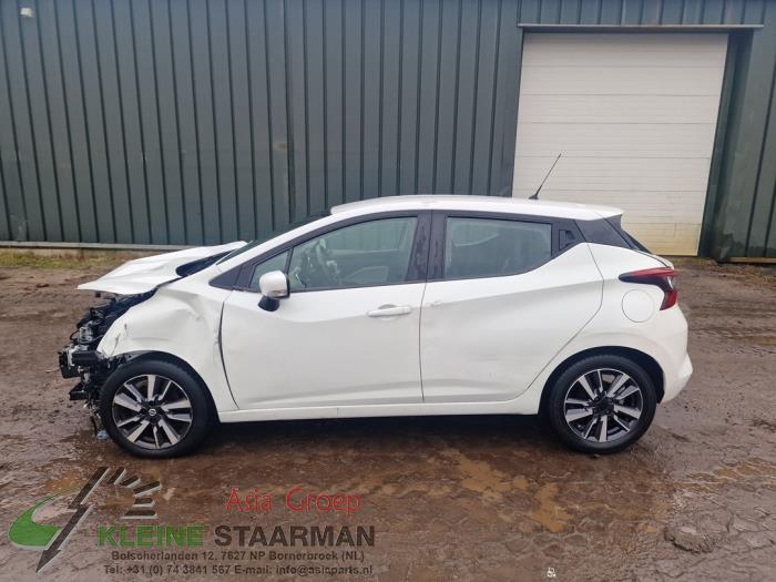Nissan Micra 0.9 IG-T 12V Sloopvoertuig (2017, Wit)