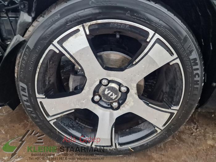 Kia Rio III 1.2 CVVT 16V Sloopvoertuig (2012, Zwart)