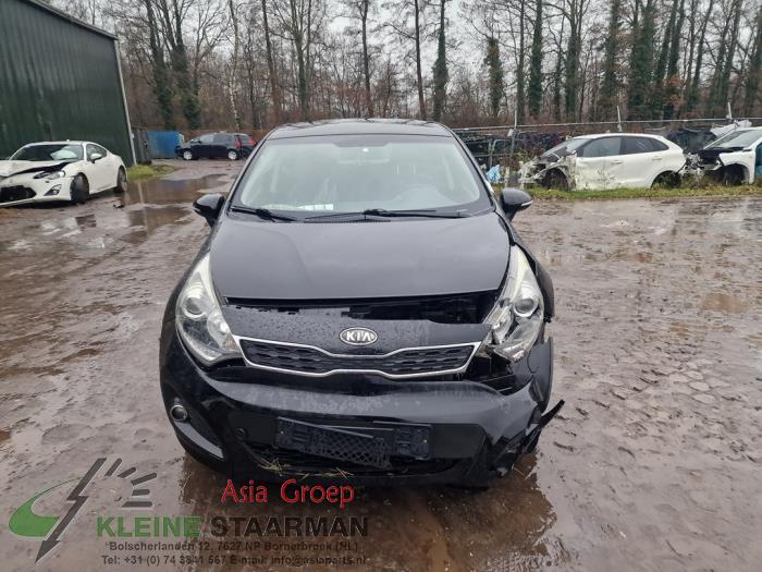 Kia Rio III 1.2 CVVT 16V Sloopvoertuig (2012, Zwart)