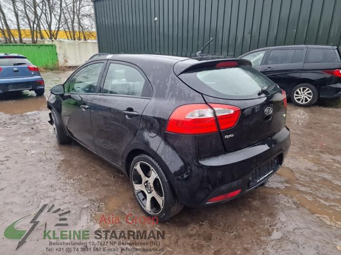 Kia Rio III 1.2 CVVT 16V Sloopvoertuig (2012, Zwart)