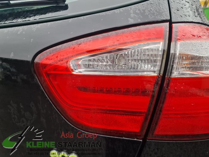 Kia Rio III 1.2 CVVT 16V Sloopvoertuig (2012, Zwart)