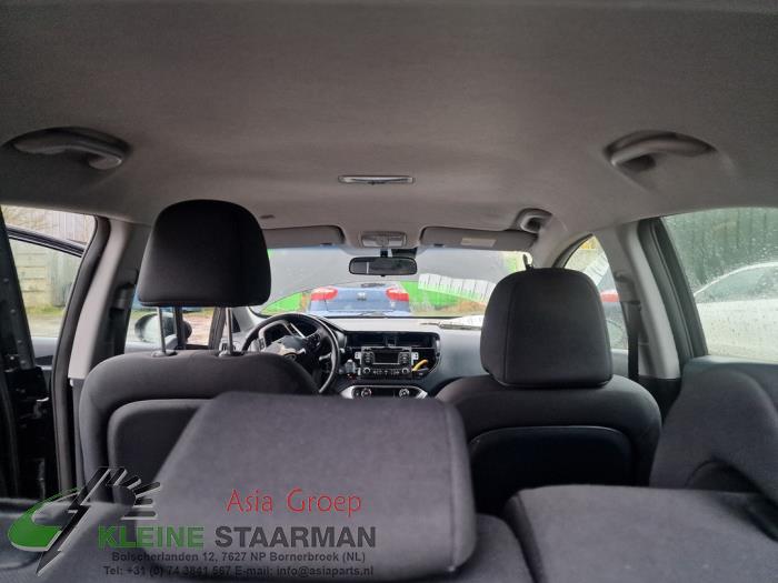 Kia Rio III 1.2 CVVT 16V Sloopvoertuig (2012, Zwart)