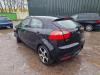 Kia Rio III 1.2 CVVT 16V Sloopvoertuig (2012, Zwart)