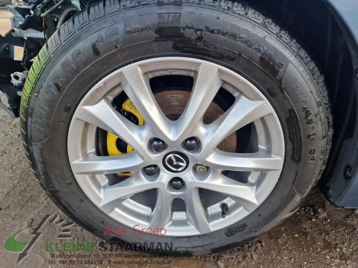 Mazda 3 1.5 Skyactiv-G 100 16V Sloopvoertuig (2014, Blauw)