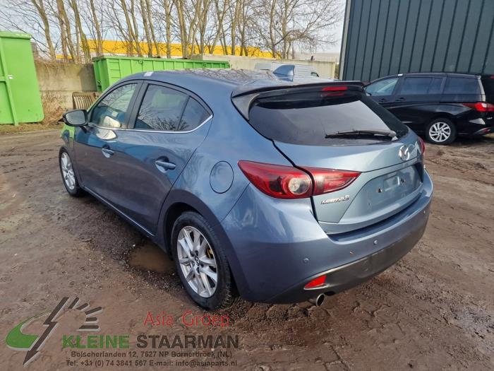 Mazda 3 1.5 Skyactiv-G 100 16V Sloopvoertuig (2014, Blauw)