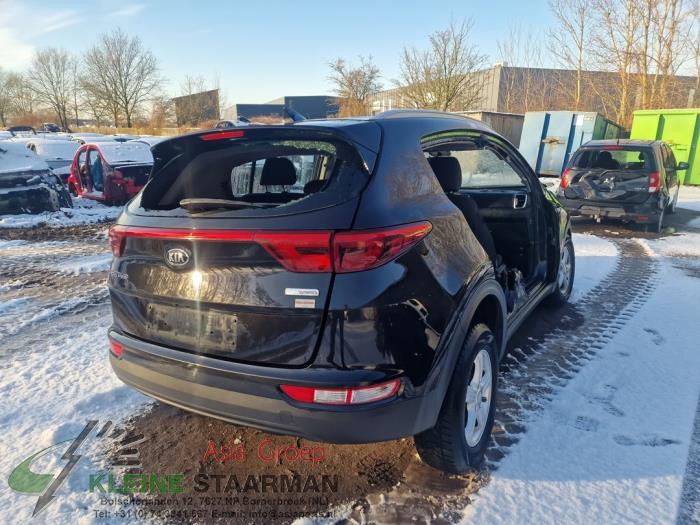 Kia Sportage 1.6 GDI 16V 4x2 Sloopvoertuig (2017, Zwart)