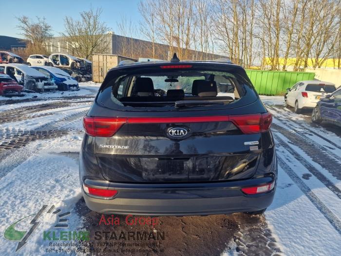 Kia Sportage 1.6 GDI 16V 4x2 Sloopvoertuig (2017, Zwart)
