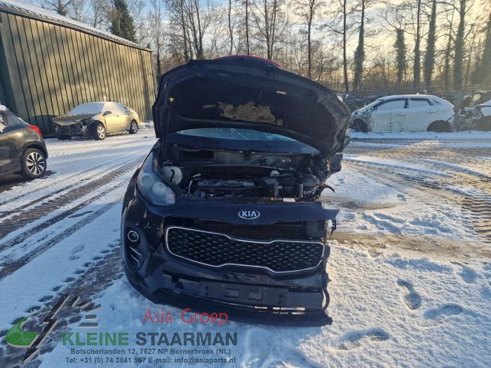 Kia Sportage 1.6 GDI 16V 4x2 Sloopvoertuig (2017, Zwart)
