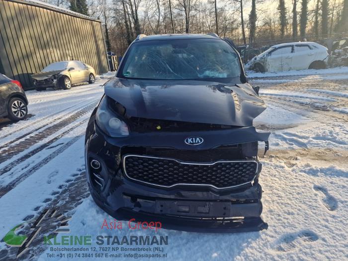 Kia Sportage 1.6 GDI 16V 4x2 Sloopvoertuig (2017, Zwart)