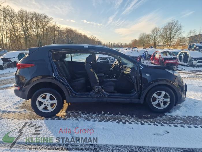 Kia Sportage 1.6 GDI 16V 4x2 Sloopvoertuig (2017, Zwart)