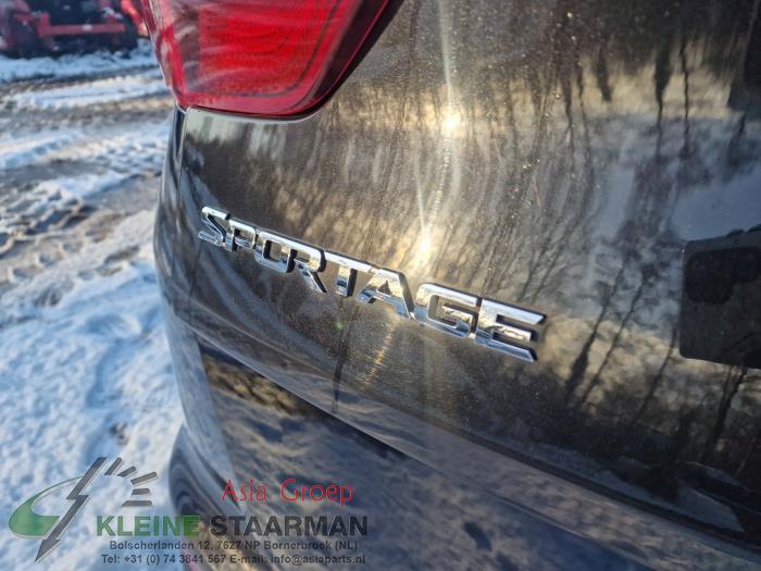 Kia Sportage 1.6 GDI 16V 4x2 Sloopvoertuig (2017, Zwart)