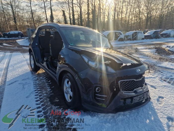 Kia Sportage 1.6 GDI 16V 4x2 Sloopvoertuig (2017, Zwart)