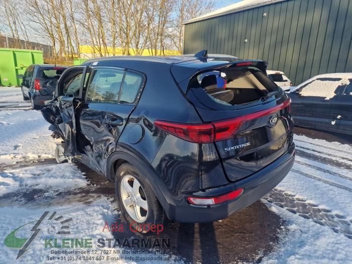 Kia Sportage 1.6 GDI 16V 4x2 Sloopvoertuig (2017, Zwart)