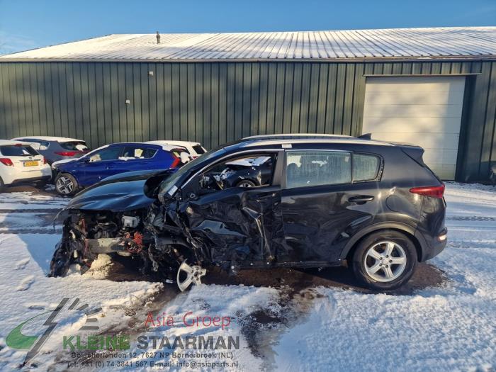 Kia Sportage 1.6 GDI 16V 4x2 Sloopvoertuig (2017, Zwart)