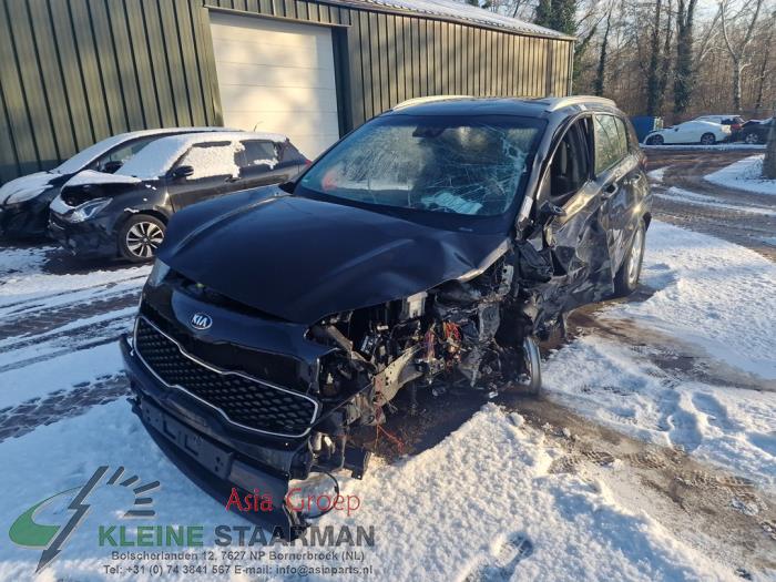 Kia Sportage 1.6 GDI 16V 4x2 Sloopvoertuig (2017, Zwart)