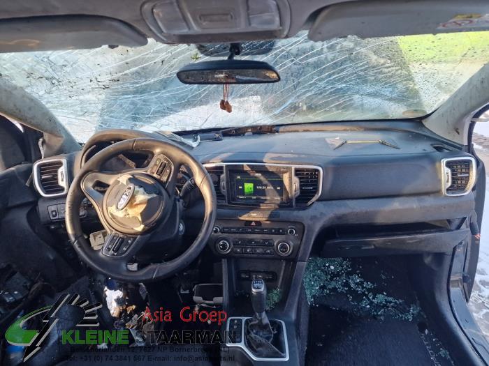 Kia Sportage 1.6 GDI 16V 4x2 Sloopvoertuig (2017, Zwart)