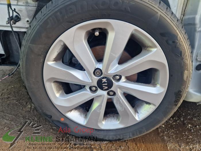 Kia Rio III 1.2 CVVT 16V Sloopvoertuig (2016, Grijs)