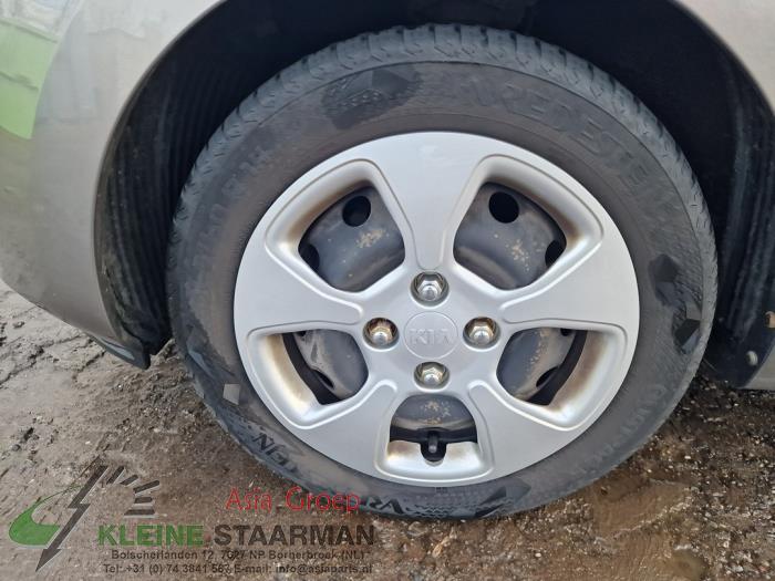 Kia Picanto 1.0 12V Sloopvoertuig (2015, Grijs)