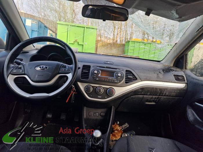 Kia Picanto 1.0 12V Sloopvoertuig (2015, Grijs)