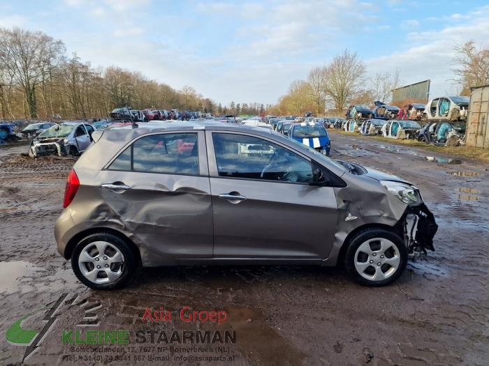 Kia Picanto 1.0 12V Sloopvoertuig (2015, Grijs)