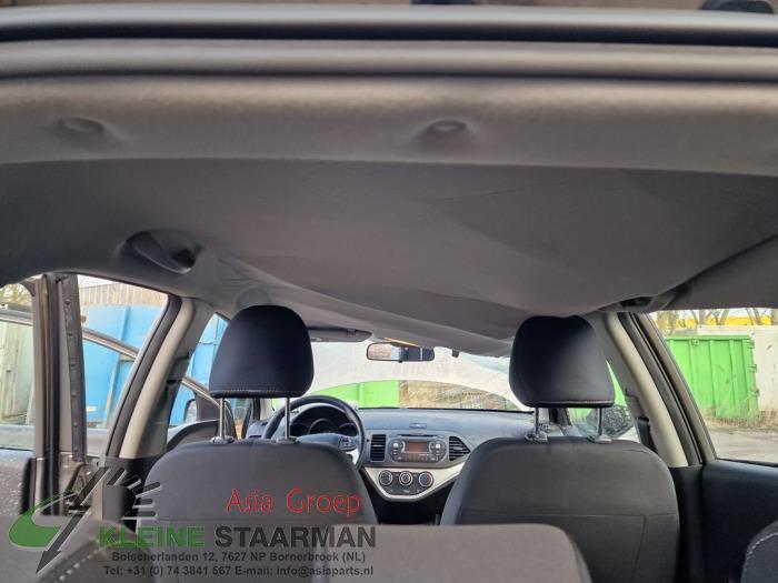 Kia Picanto 1.0 12V Sloopvoertuig (2015, Grijs)