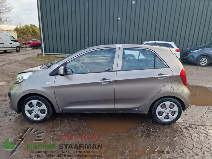 Kia Picanto 1.0 12V Sloopvoertuig (2015, Grijs)